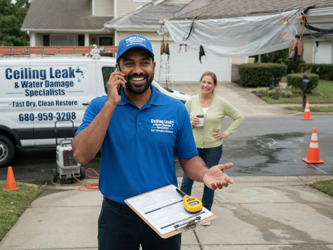 Ceiling Leak Cleanup Finley, TN FAQs